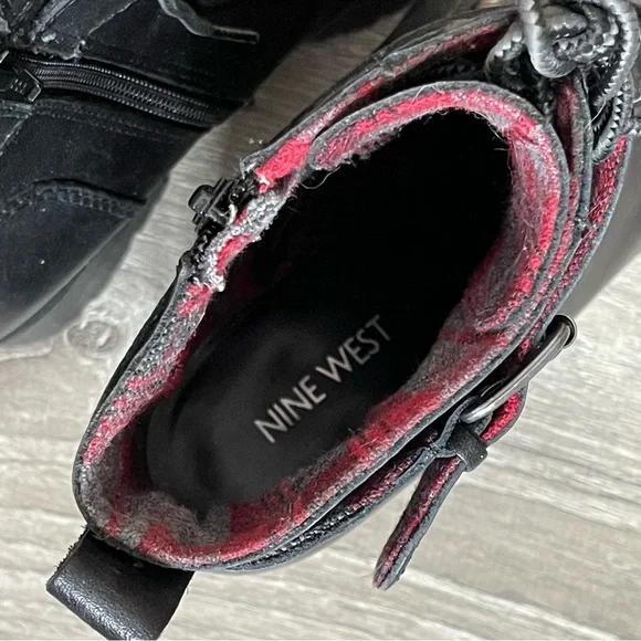 *Nine West Ursala Leather “Logger” Boot Sz 8 - Picture 10 of 11